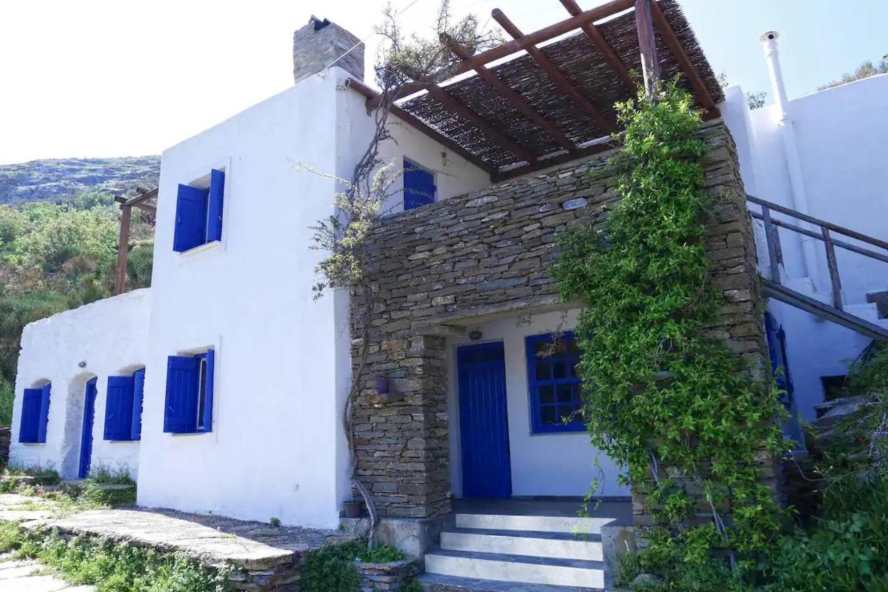 Traditional Village House On Kea Milopótamos 外观 照片