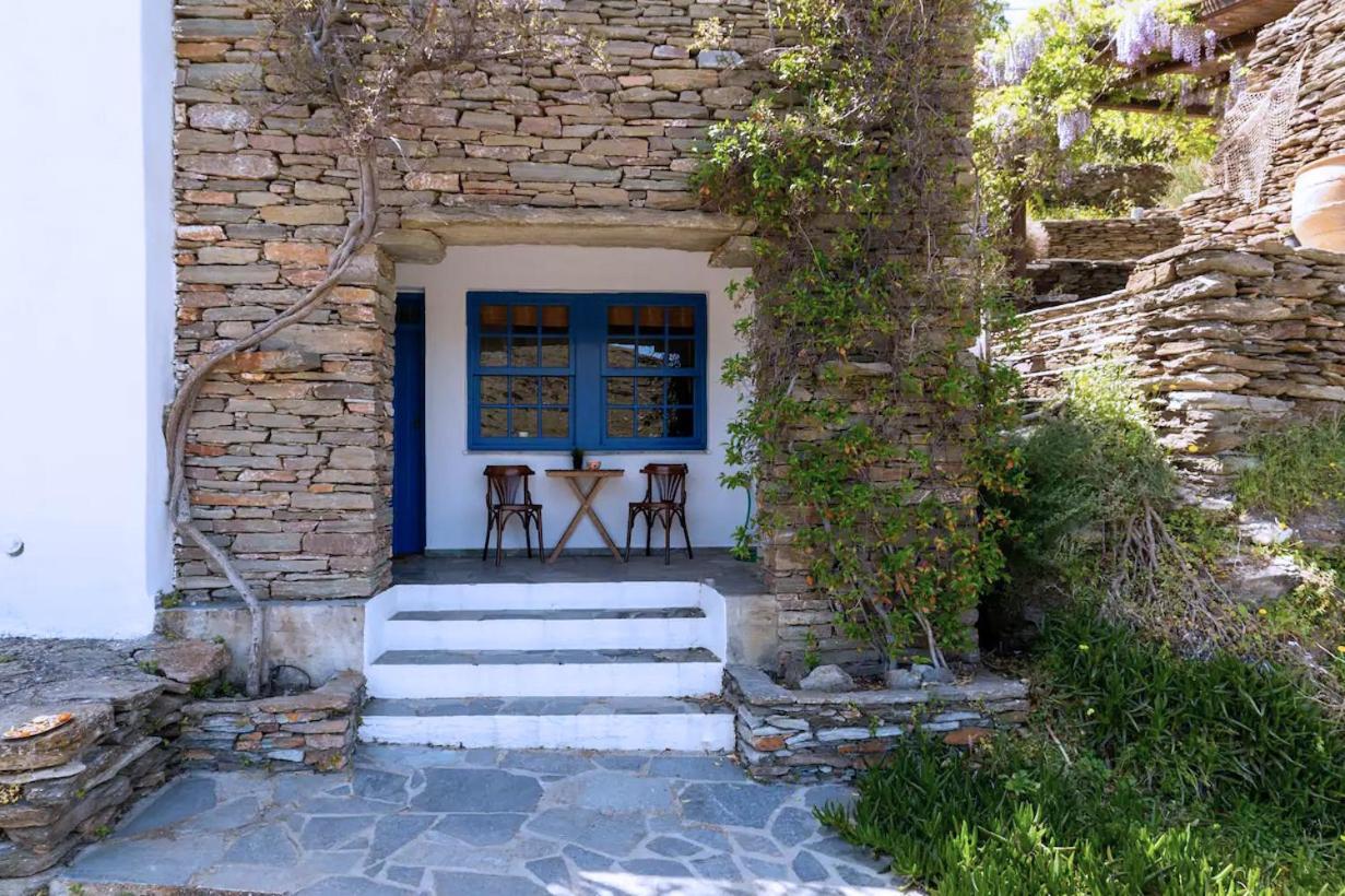 Traditional Village House On Kea Milopótamos 外观 照片